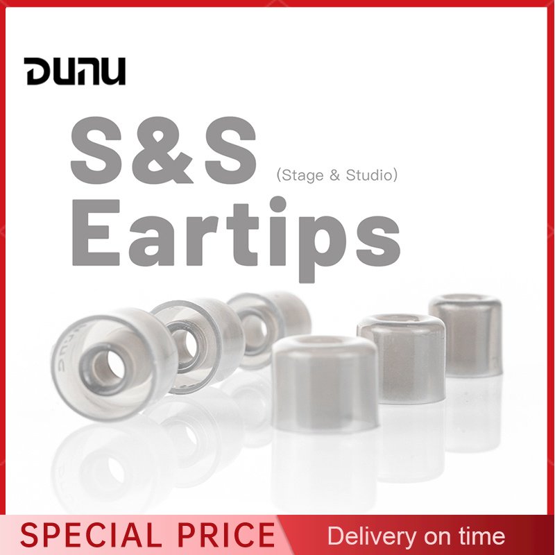 Earphone Foam Tip - DUNU S&S（Stage&Studio）Silikonowe wkładki douszne / L/M/S/