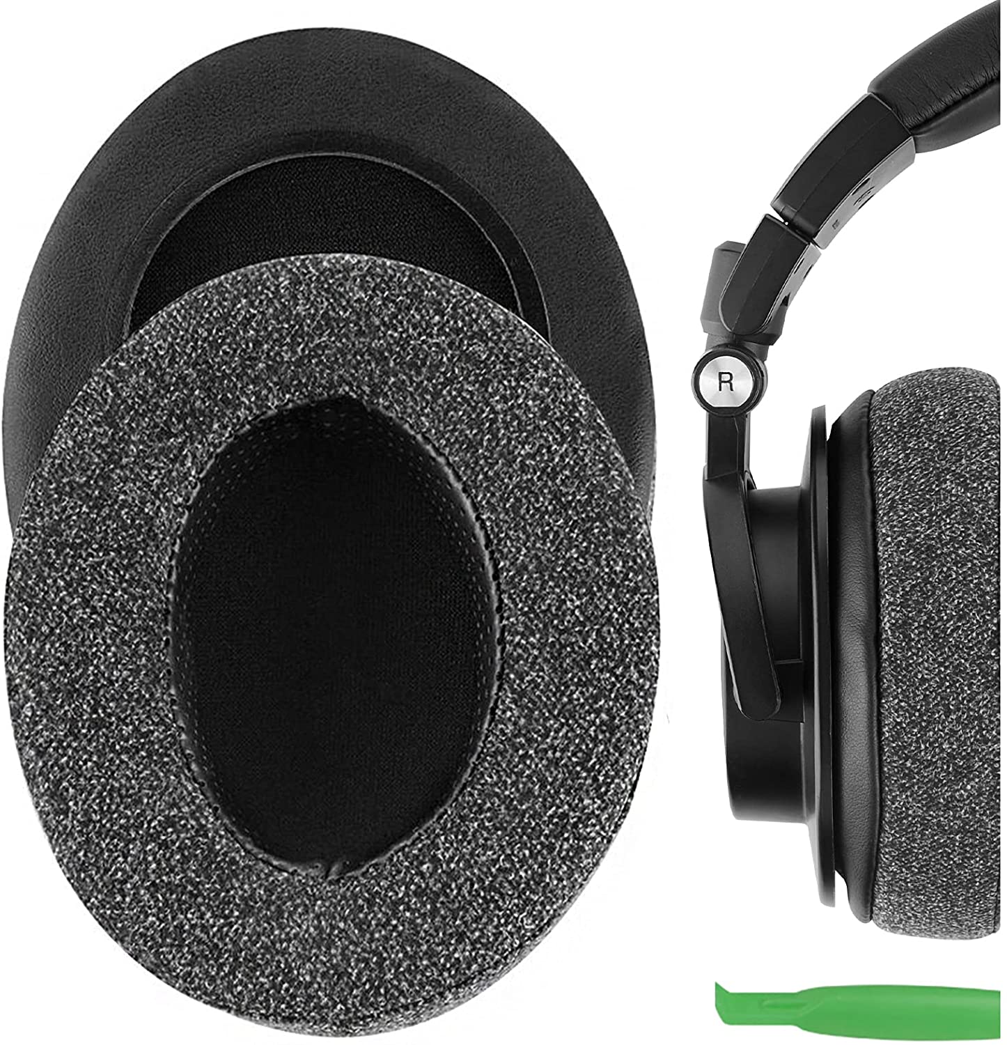 Wygodne, lniane nakładki na sł – Audio Technica Headphone Ath-M20X recenzja i cena
