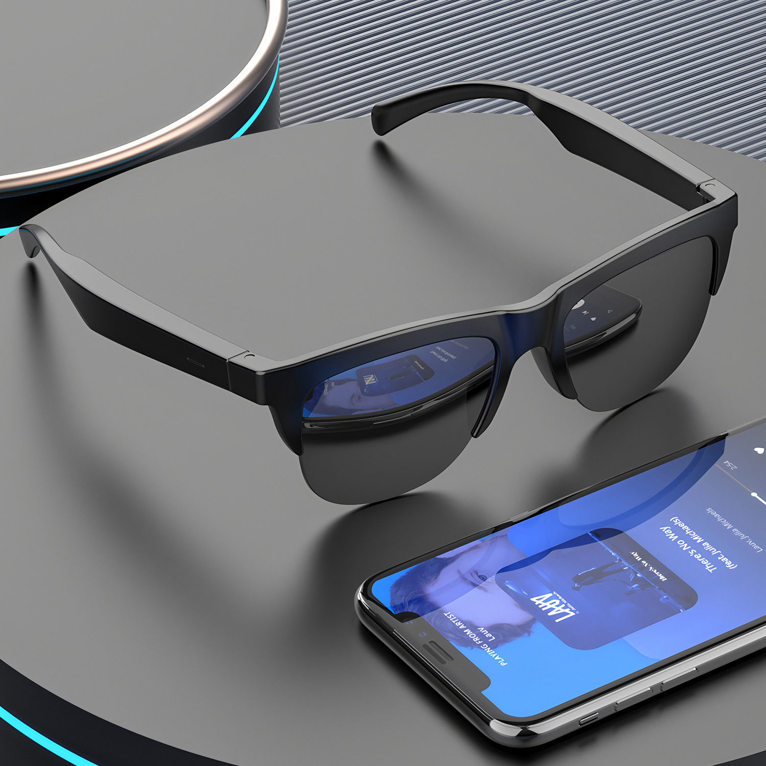 Inteligentne okulary przeciwsł – Bluetooth Headset On Ear recenzja i cena